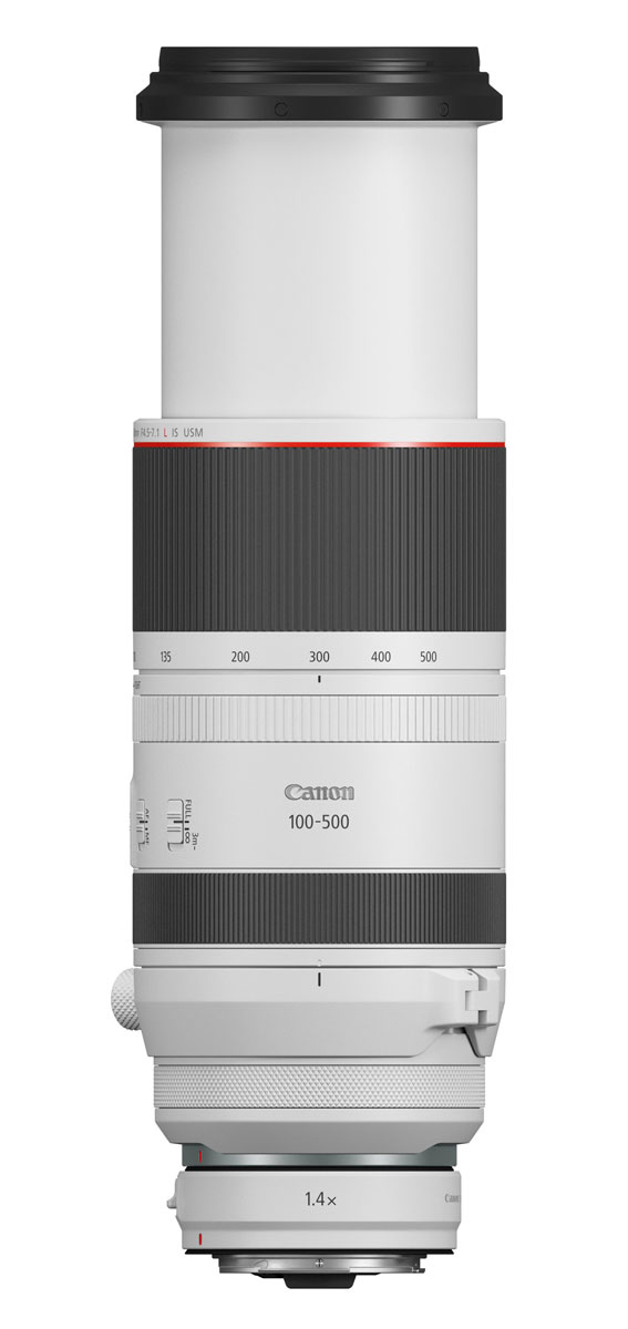 Canon RF 100-500mm 4.5-7.1 L IS USM + Extender RF 1.4x Konverter