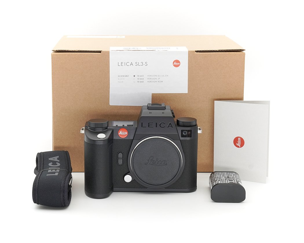 Leica SL3-S Gehäuse schwarz 10643 Retoure, wie neu #4x223**