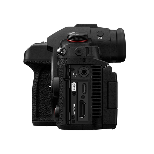 Kamera, DSLR, Seitliche Ansicht, HDMI, Mikrofonanschluss