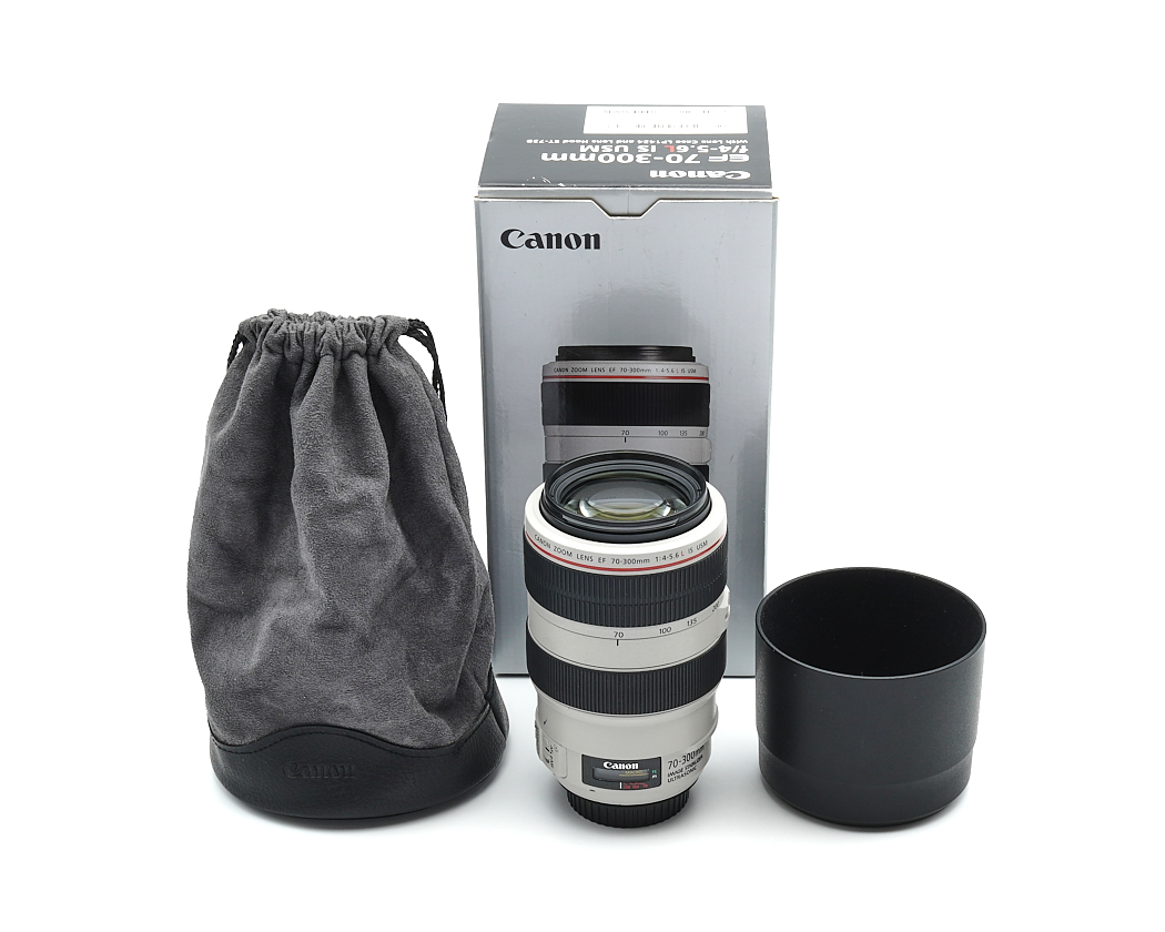 Objektiv, Canon-Objektiv, 70-300mm, Telezoom, Kit mit Beutel
