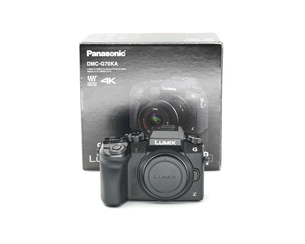  Digitale Kamera, Lumix, Spiegelreflex?, Schwarz, Box enthalten