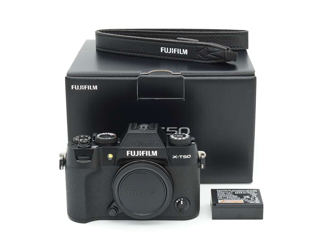 Fujifilm X-T50 schwarz Gehäuse Einzelstück NUR 20 Auslösungen #**