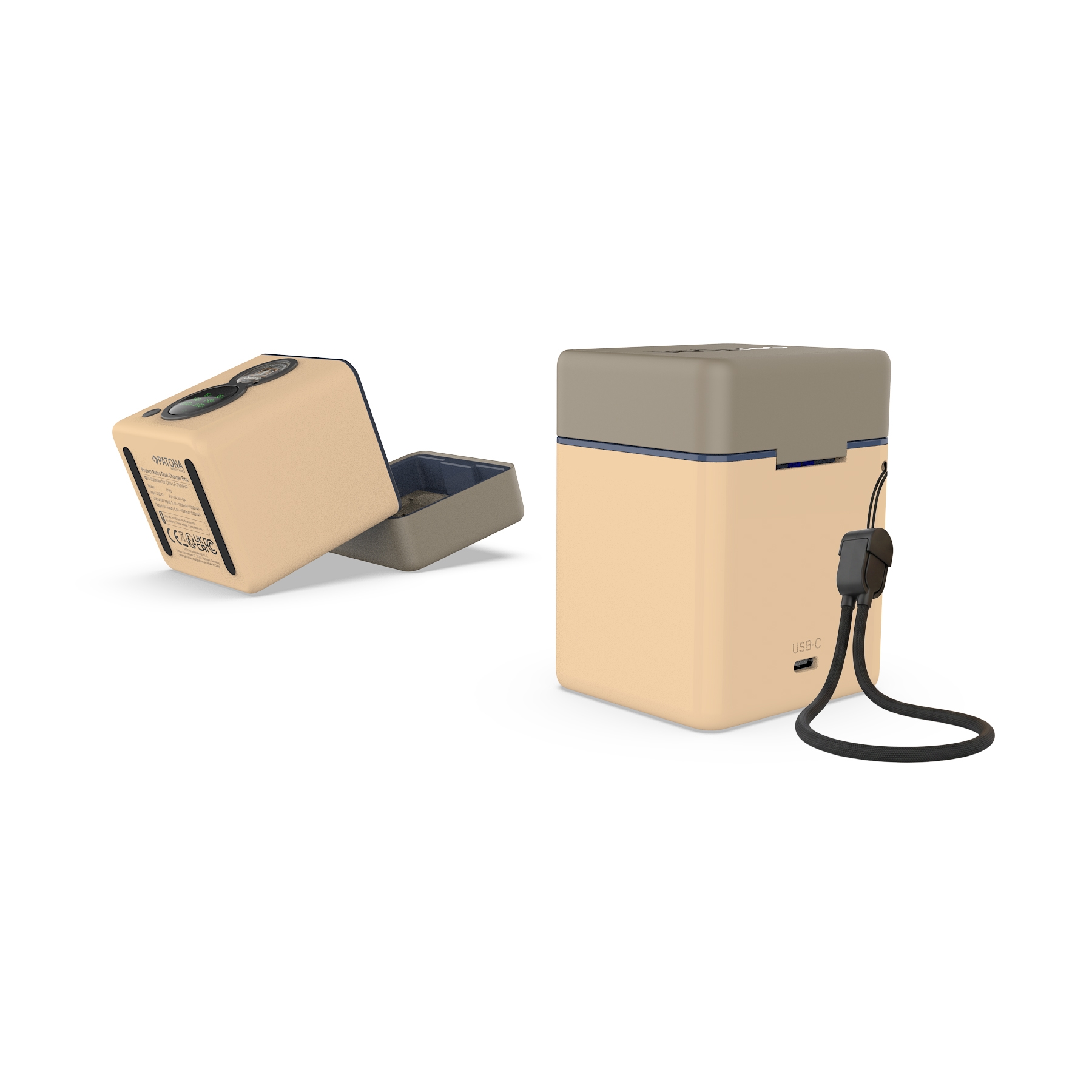 portables, Projektor, Batterie, eckig, USB-C