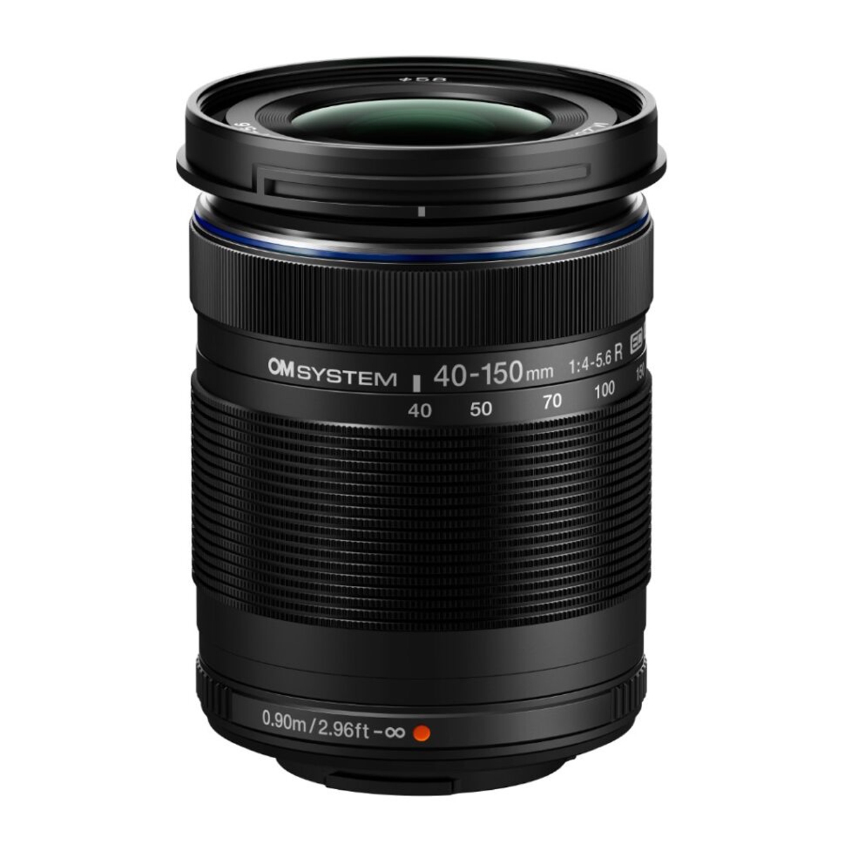 OM SYSTEM M.Zuiko ED 4,0-5,6/40-150 mm R schwarz, Objektiv