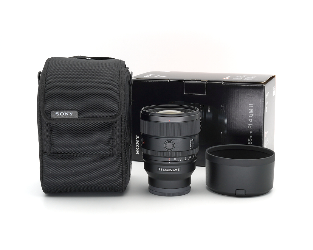 objektiv, 45mm, FE 1.4/85 GM II, manueller fokus, tasche/transporttasche