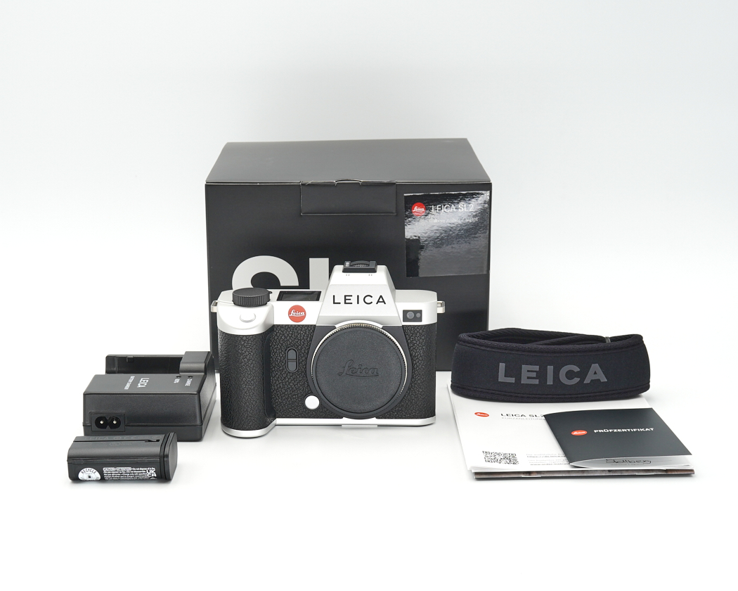 Leica SL2 Gehäuse 10896 SILBER , wie neu #47188**
