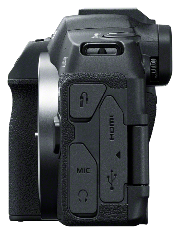 Canon EOS R8 + Commlite Adapter Canon EOS EF/EF-S mit Stativfuss