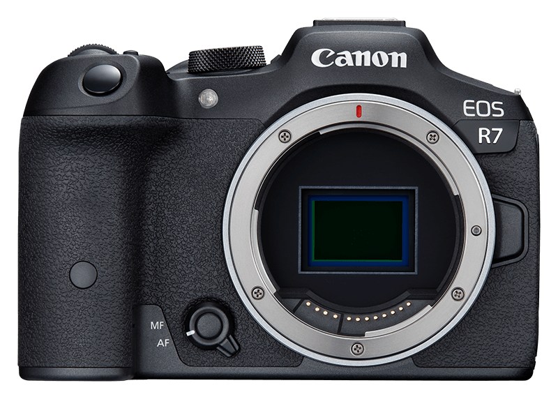 digitale Kamera, Spiegelreflexkamera, Canon EOS R7, Objektiv-Anschluss, Sensor