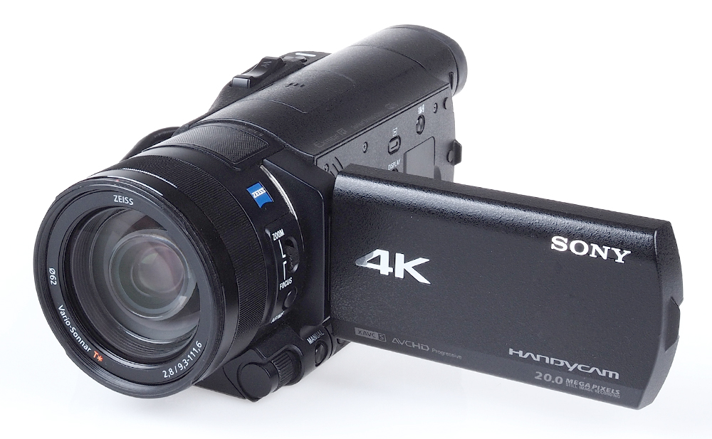 Camcorder, 4K, Sony, Handheld, Objektiv
