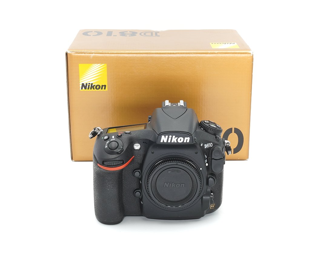 Kamera, DSLR, Nikon, schwarz, Verpackung