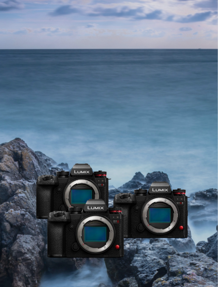 spiegelreflex?, digitalfotografiekamera, Lumix, schwarz, mehrfachpaket